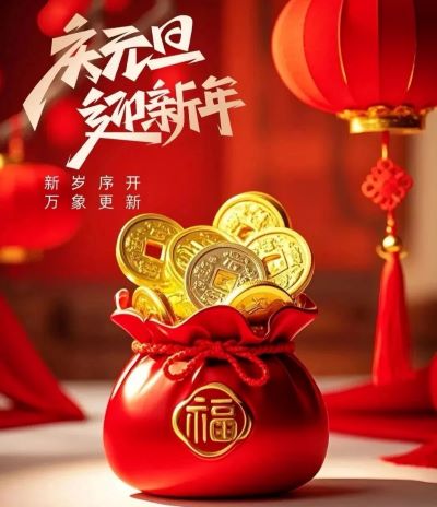 免费B2B推广平台秋果黄页网元旦节祝福：新岁序开，万象更新