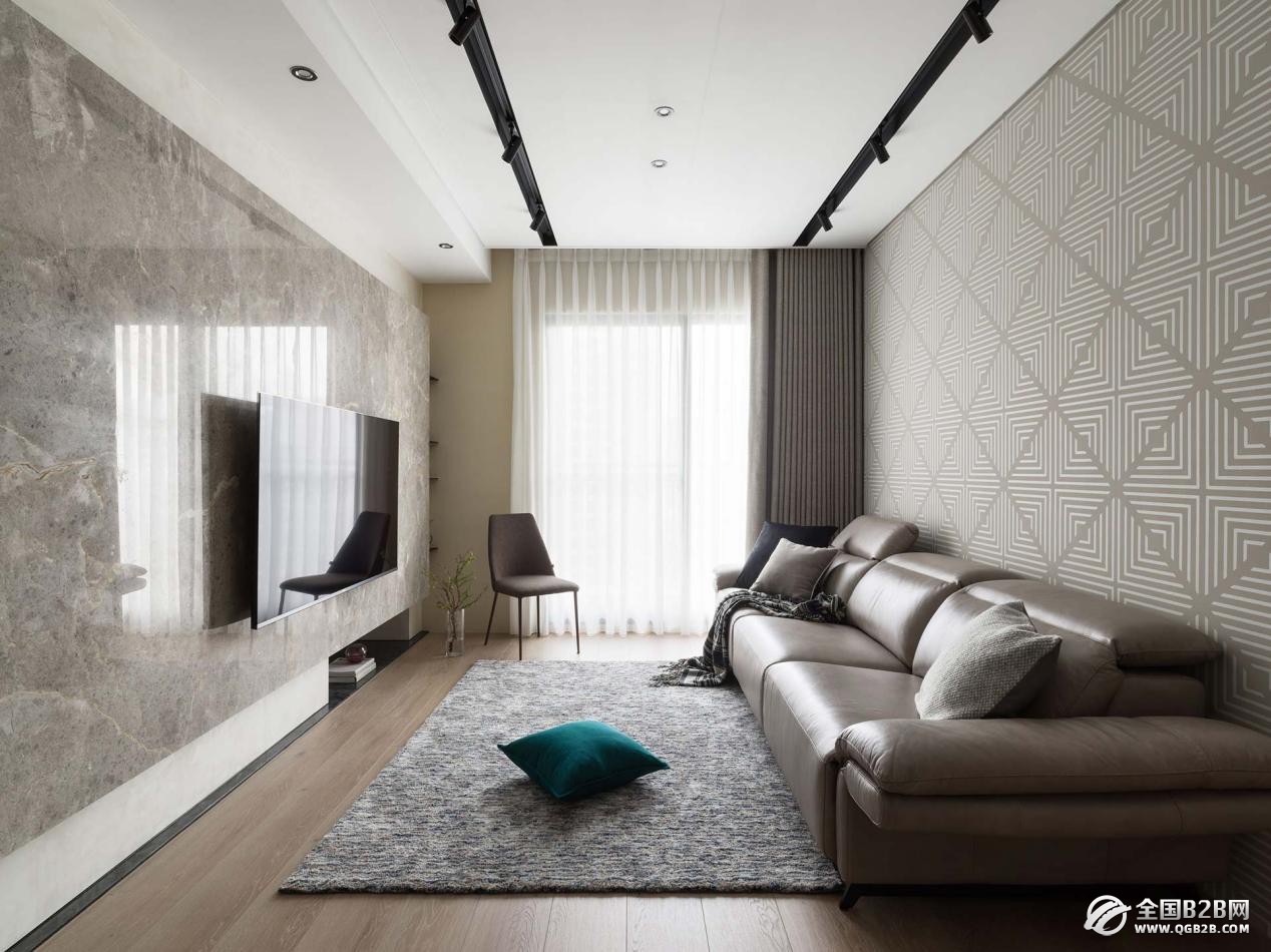 成都家装90平米现代简约装修成都家庭装修案例解析